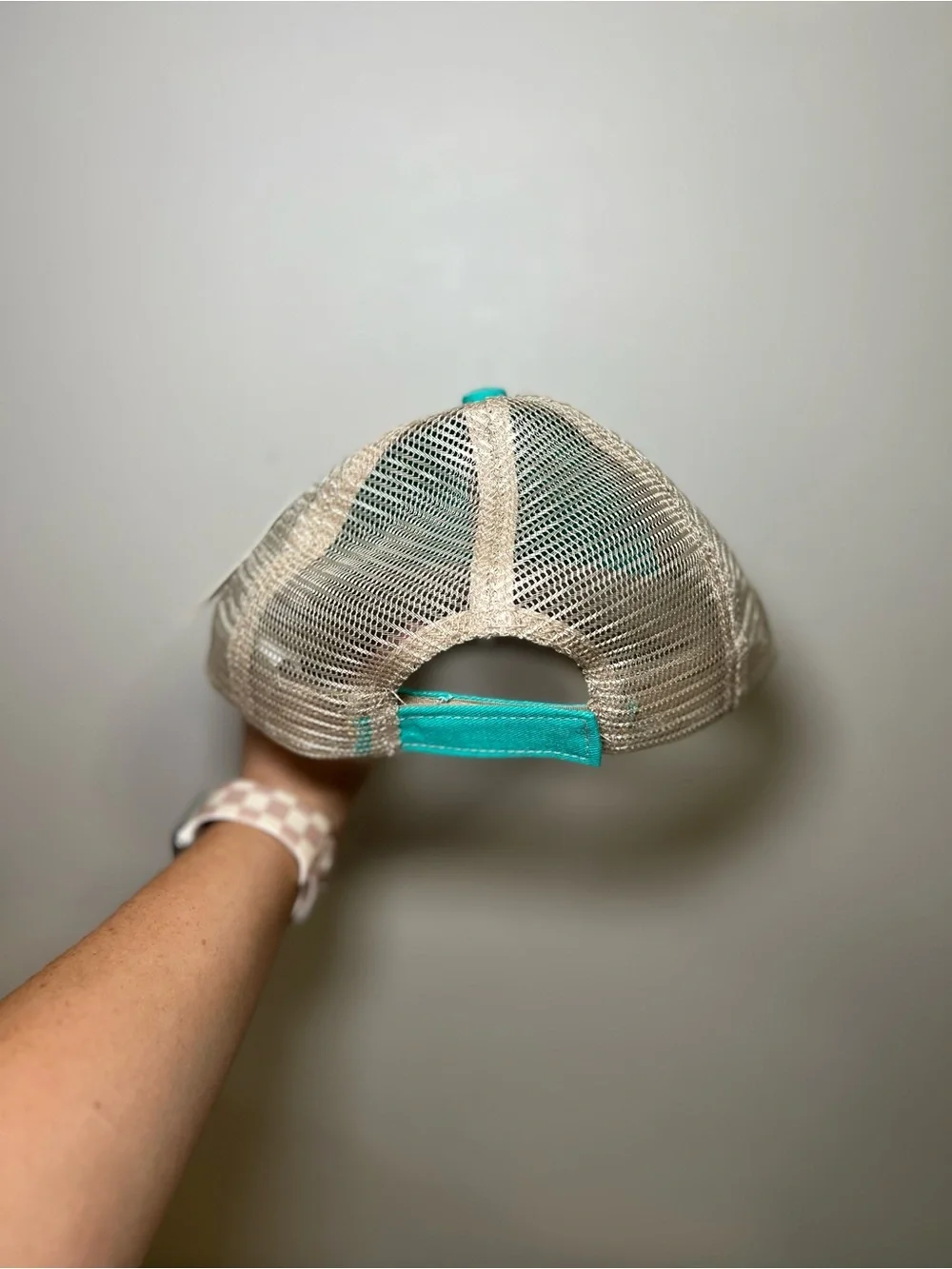 Katydid Camping Life Teal Trucker Hat